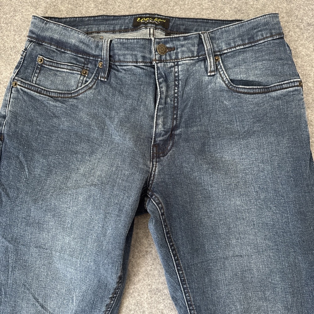 Urban Star Jeans Men's Blue Denim 34x32 Straight Leg Fit - Picture 2 of 13